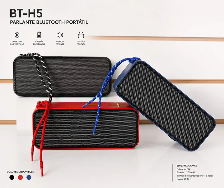 PARLANTE BLUETOOTH -FM DISEÑO